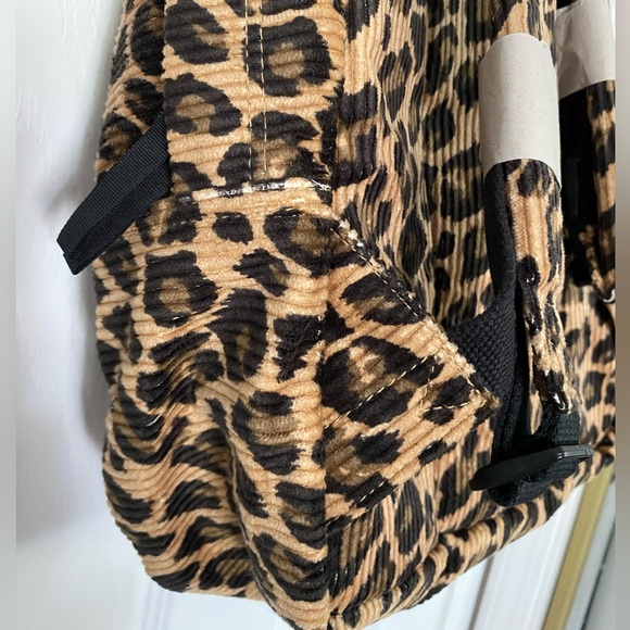 NWT Lucy & Yak Kellie Skater Corduroy Backpack in Leopard Print - Picture 14 of 16